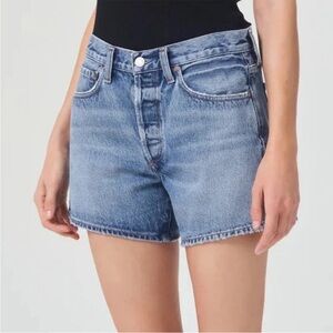 New Agolde Parker Long Shorts in Occurrence size 27 Button fly